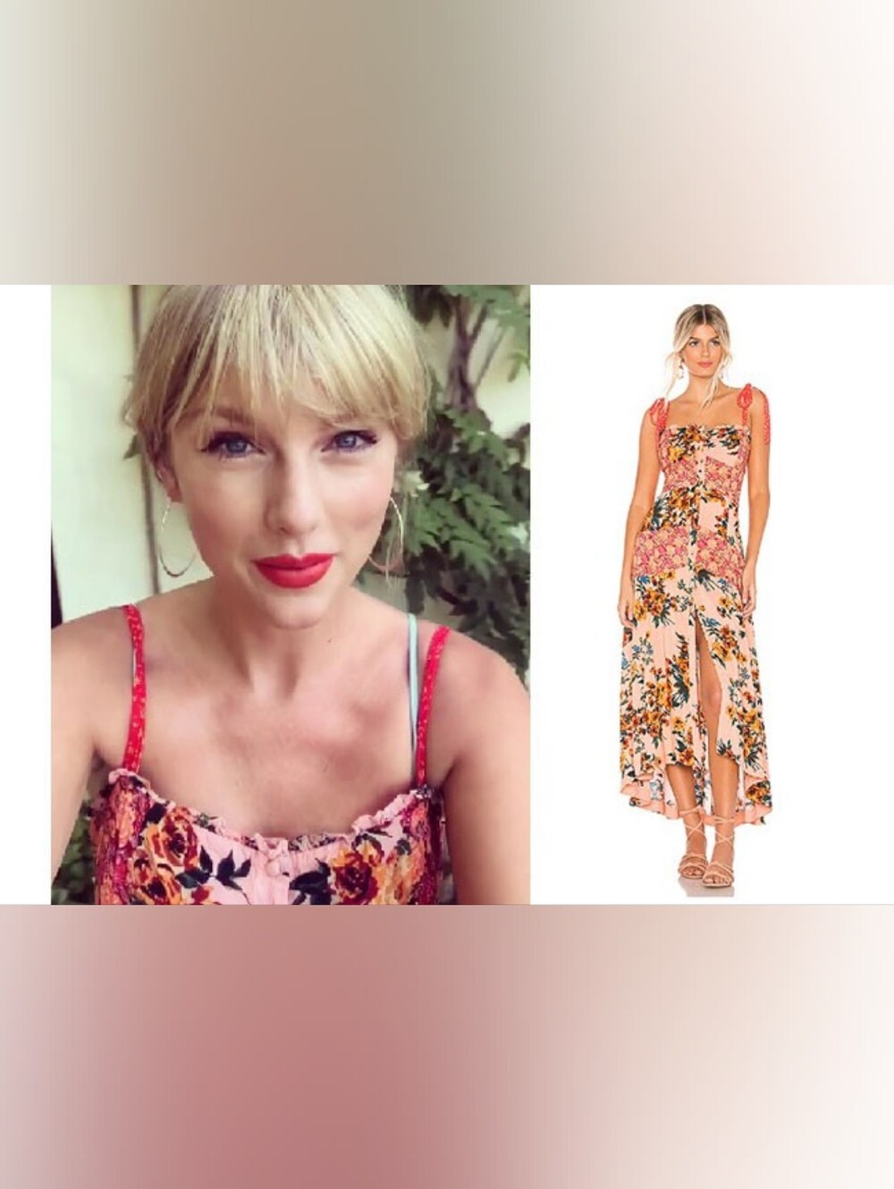 Free People Dress ASO Taylor Swift